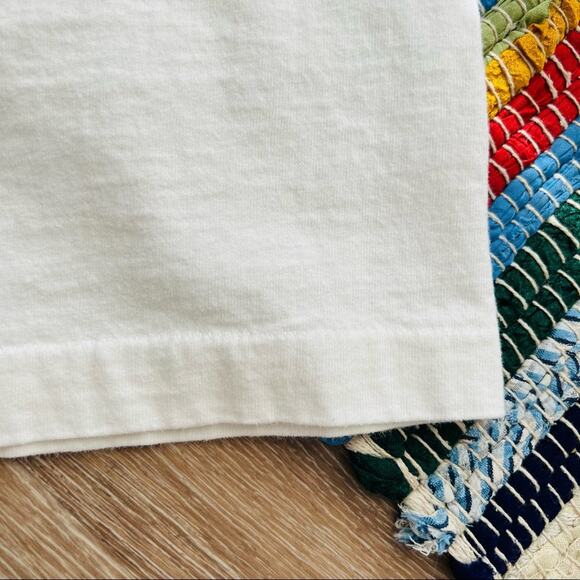 Vintage 80s 90s Single Stitch Hawaii Embroidered Fruit of the Loom Tee Shirt - Picture 7 of 10